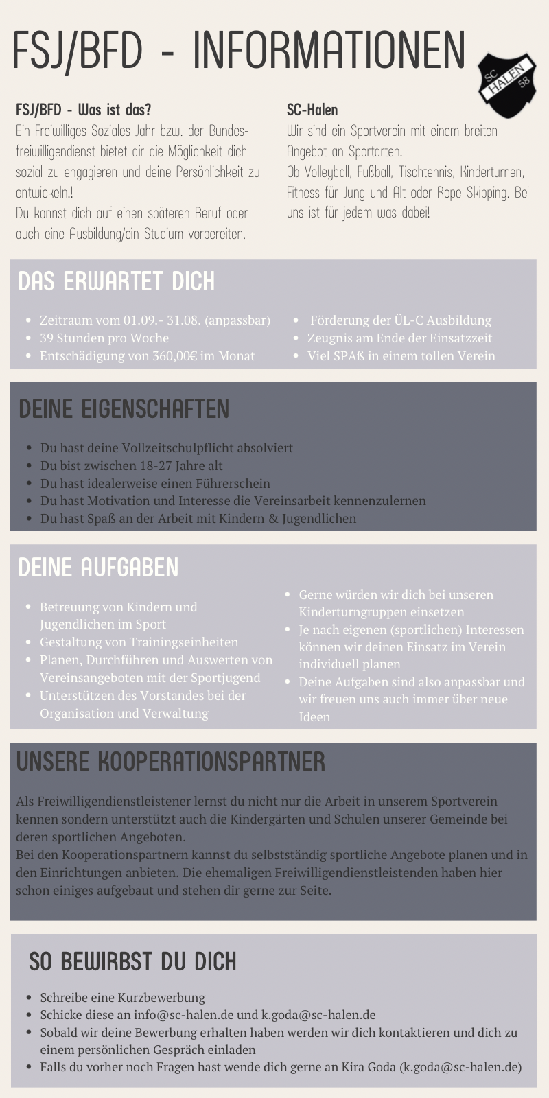 Info FSJ 2026