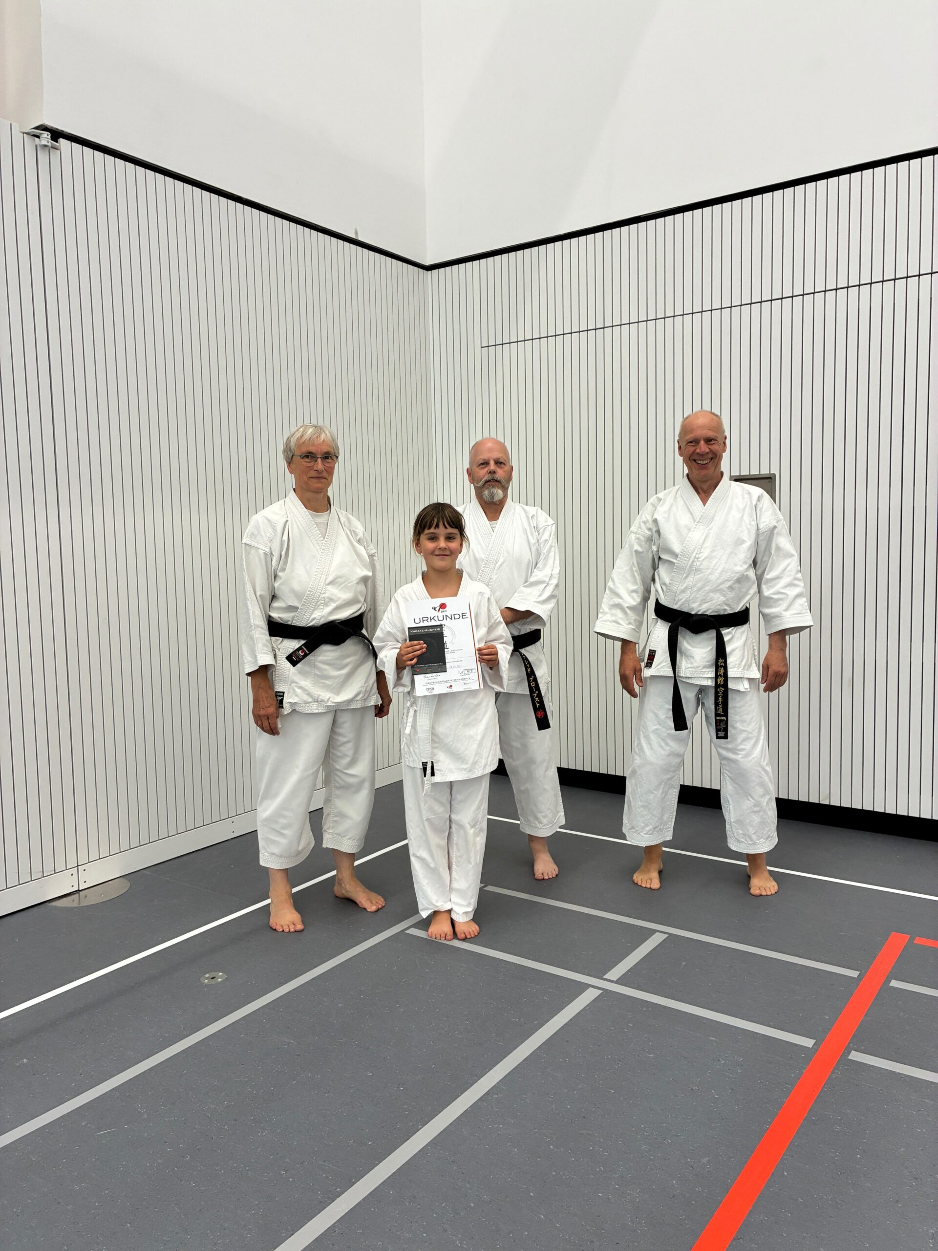 PRÜFUNGSTAGE UND TRAININGSSTART IN DER KARATE‑ABTEILUNG